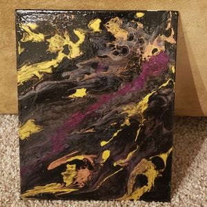 Acrylic pour painting